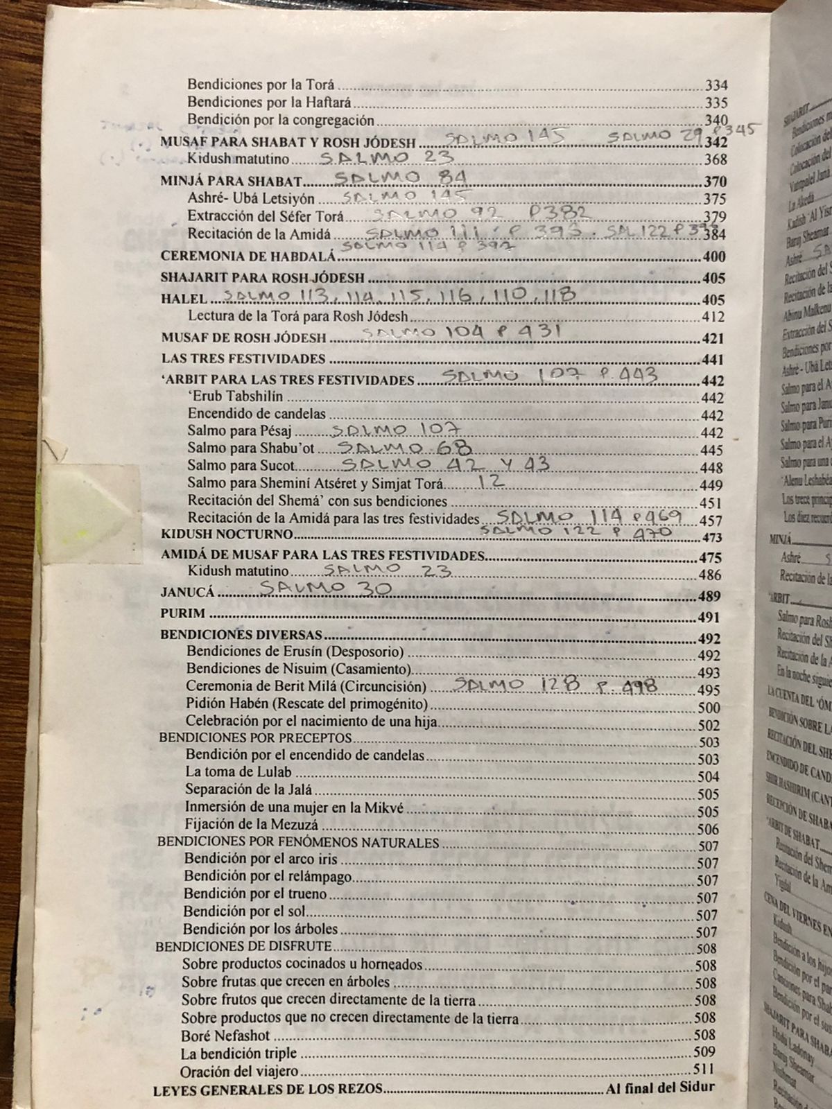 Sidur Bircat Shlomo – Oraciones Diarias con Traducción al Español y fonética