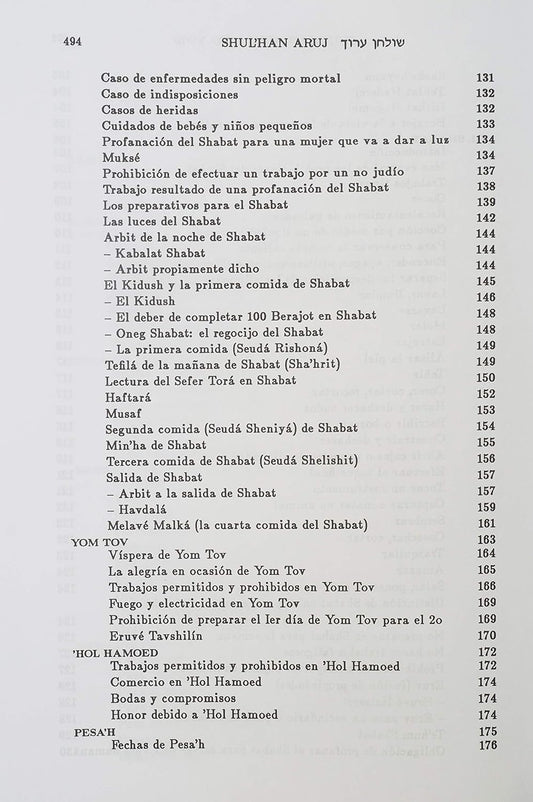 Shulján Arúj: Compendio de Leyes Prácticas (Tradición Sefardí)