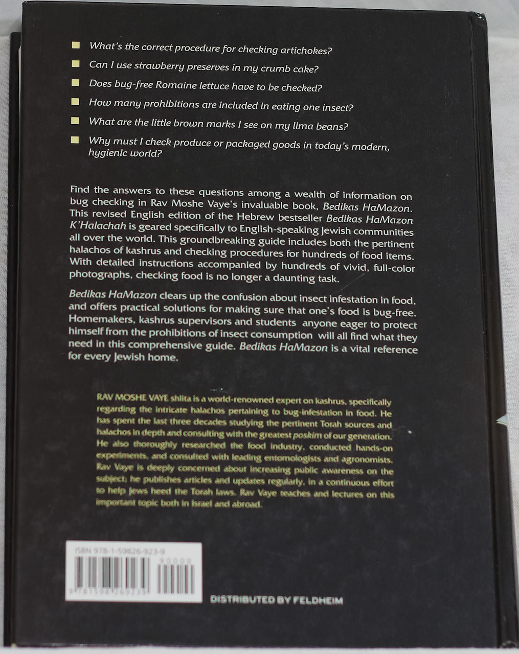 Bedikas HaMazon – Guía Práctica para la Revisión de Alimentos (Edición en Inglés)