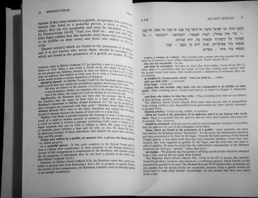 Mishneh Torah: Sefer Hilchot Tefillin Umezuzah V'Sefer Torah Hilchot Tzittzit – Maimónides (Rambam)