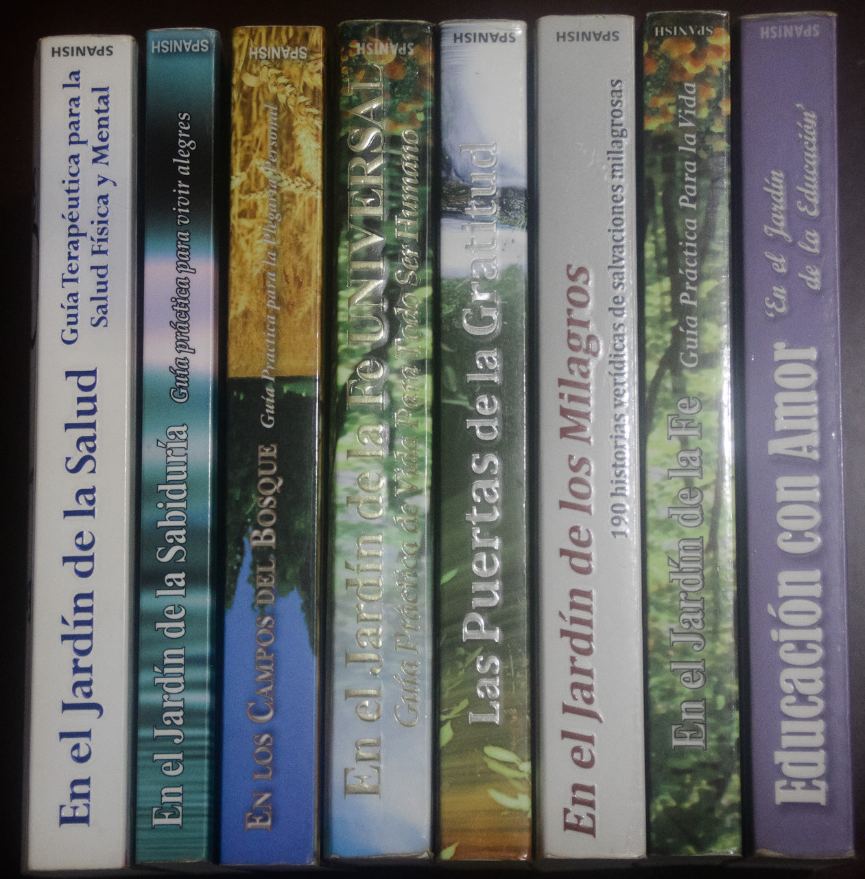 Set de 8 Libros de Rabí Shalom Arush – Emuná y Crecimiento Espiritual