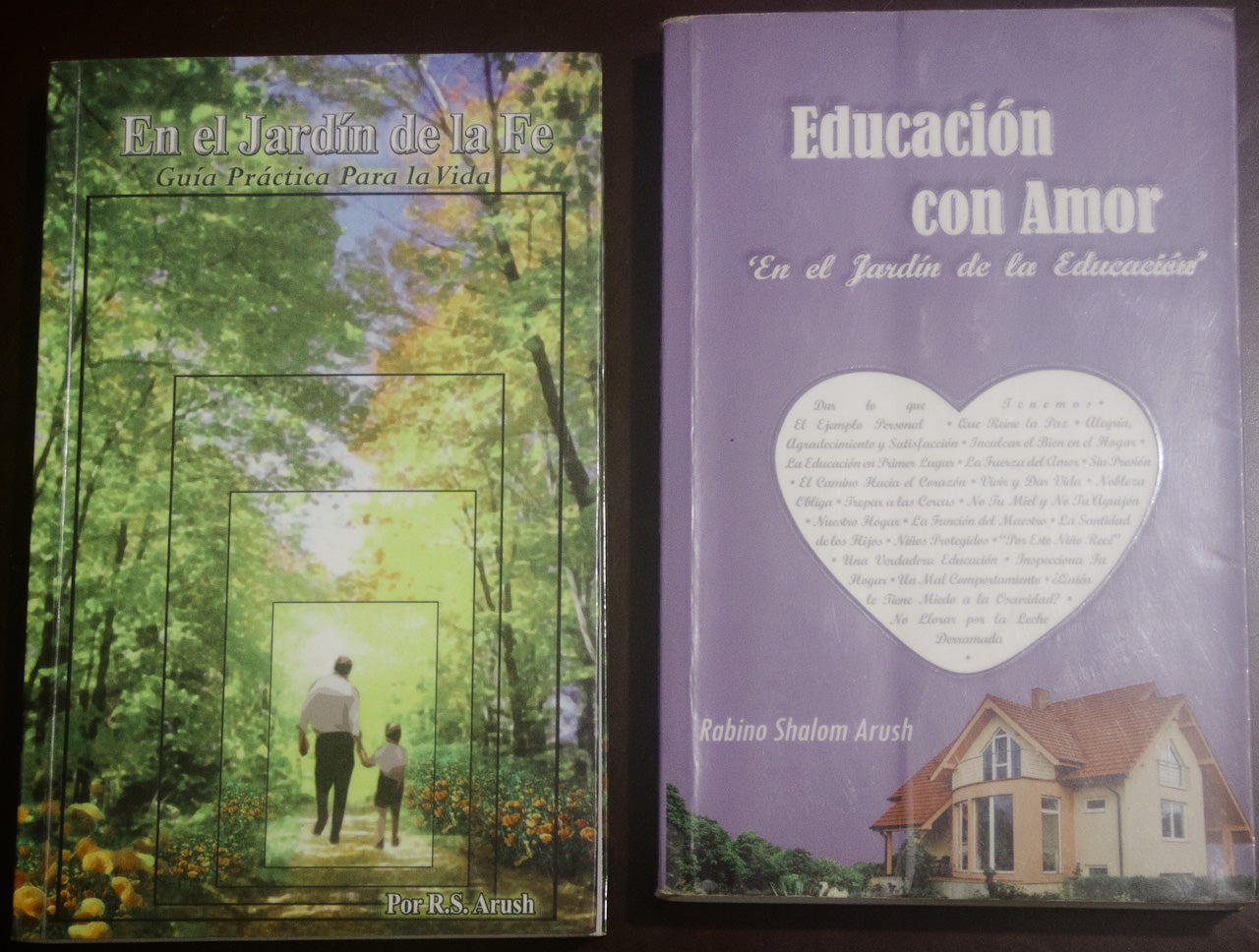 Set de 8 Libros de Rabí Shalom Arush – Emuná y Crecimiento Espiritual
