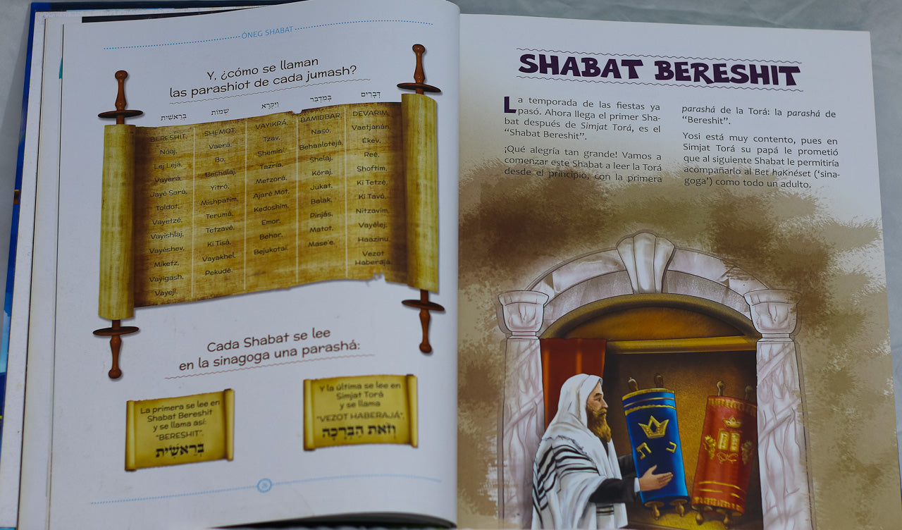 Oneg Shabat, Bereshit, T. Rozenberg, R. Yosef Lancry - Español