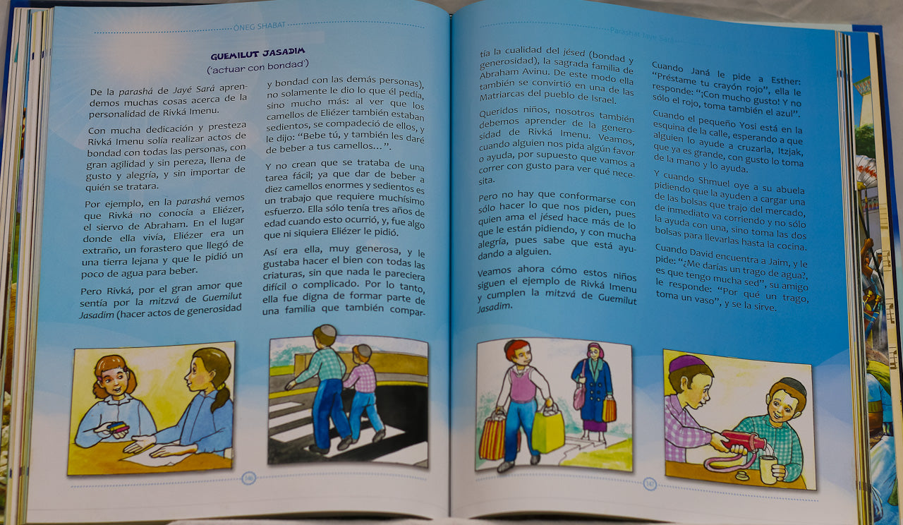 Oneg Shabat, Bereshit, T. Rozenberg, R. Yosef Lancry - Español