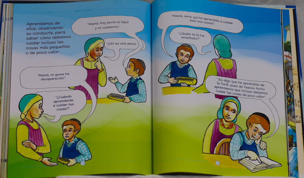 Oneg Shabat, Bereshit, T. Rozenberg, R. Yosef Lancry - Español