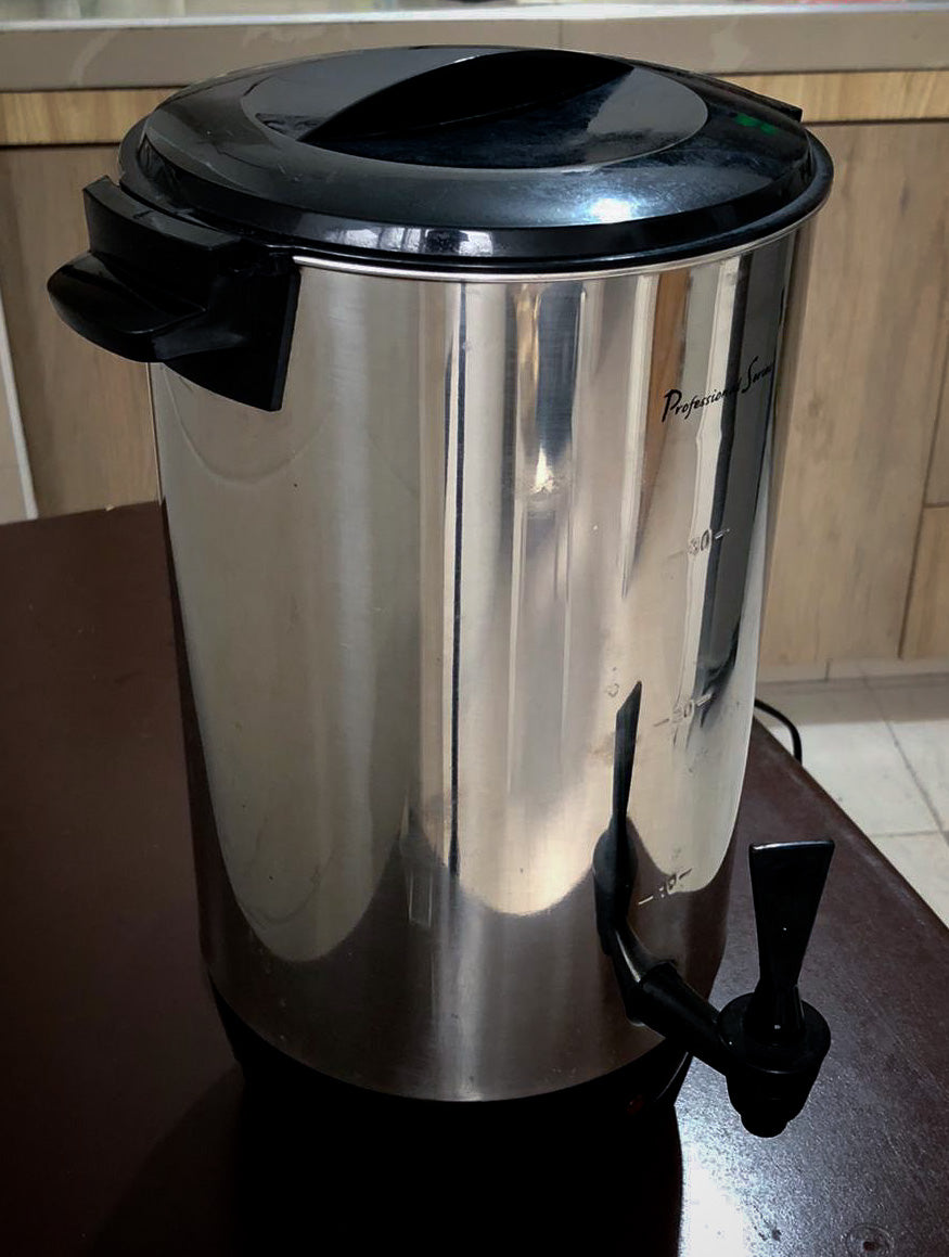 Urna de Agua Caliente (Kumkum) para Shabat – Capacidad 30 Tazas